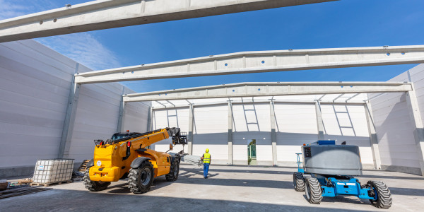 Pintar Fachadas de Naves Industriales, Fábricas y Almacenes Leganés · Pintar Construcción de Obra Nueva